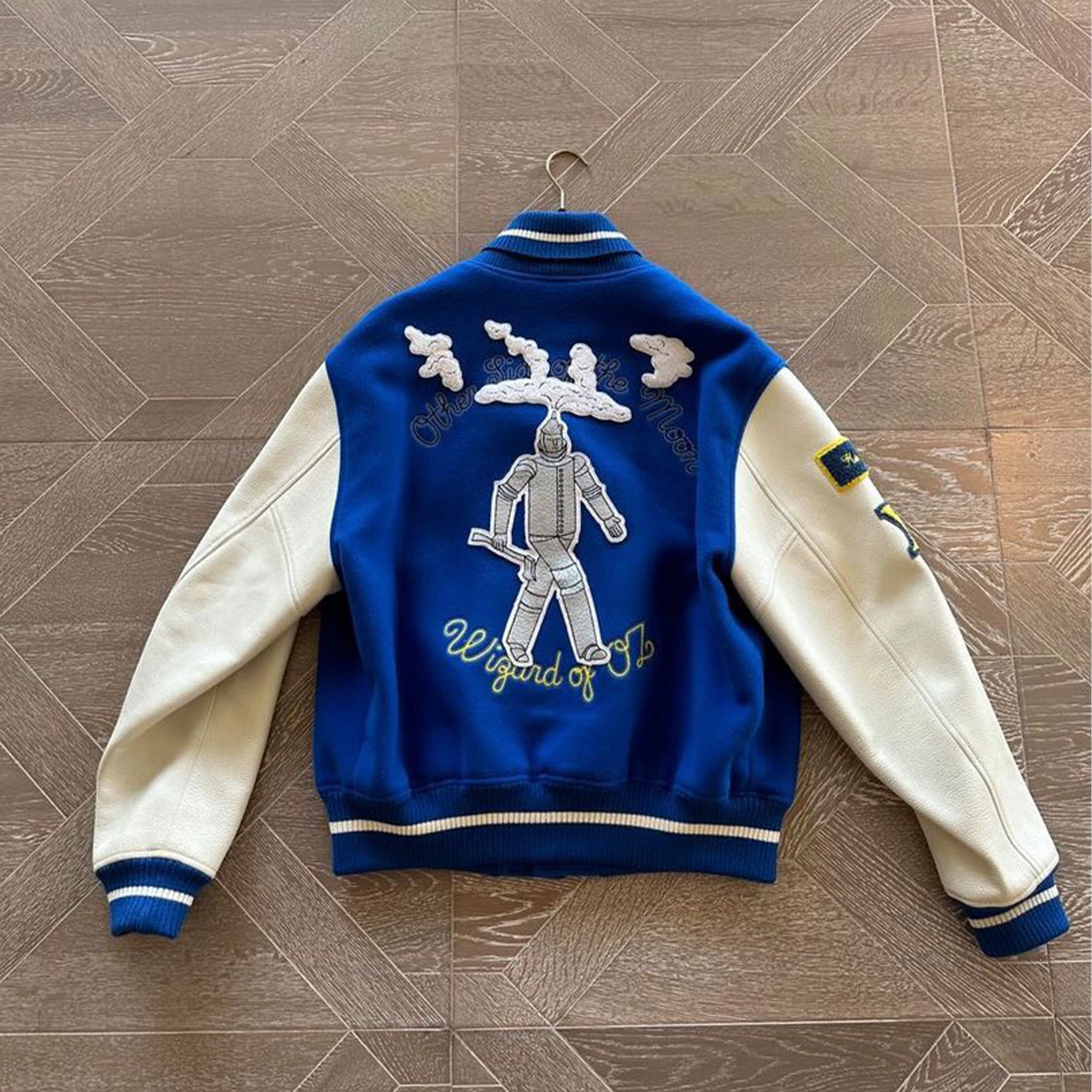 Louis Vuitton Blue Wizard Of Oz Varsity Jacket  Savonches